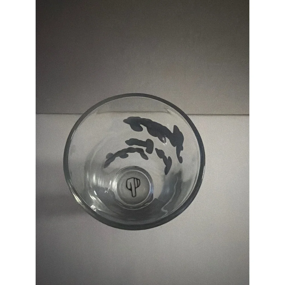 Novelty Vodka Highball Glass Happy For Fun People Middle Finger‎ Bottom Barware